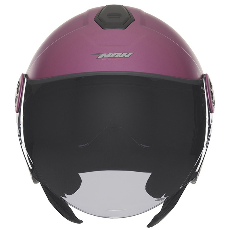Avatud mootorratta kiiver NOX N182 matt roosa
