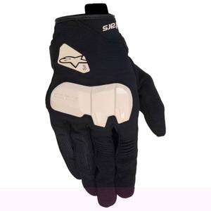 Alpinestars Chrome V2 mustad ja liivased mootorratta kindad