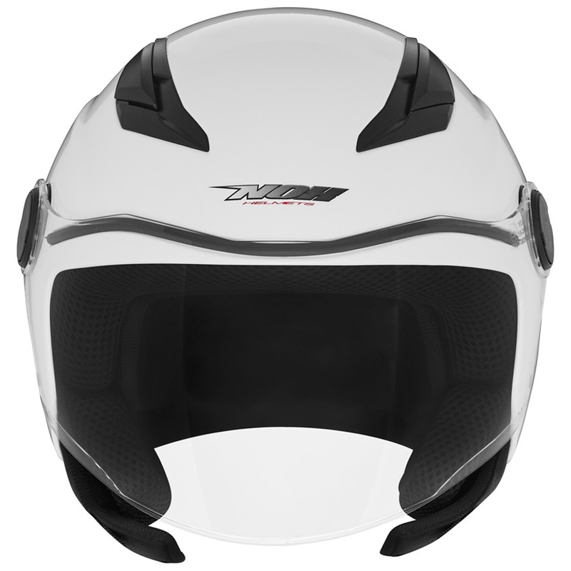 Laste avatud mootorratta kiiver NOX N710 valge