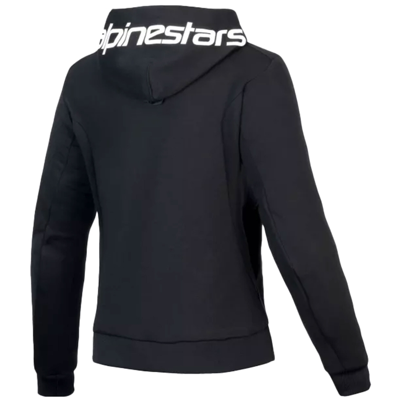 Alpinestars Stella Chrome V2 Sport naiste mootorratta kapuuts must