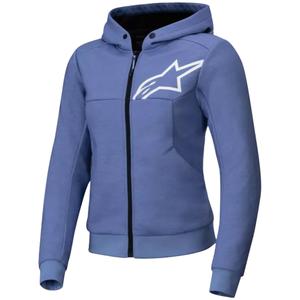 Alpinestars Stella Chrome V2 Sport Naiste mootorratta kapuuts sinine