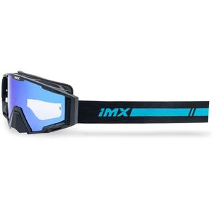 Motokrossiprillid iMX Sand must-sinine sinise iriidiumpleksiga