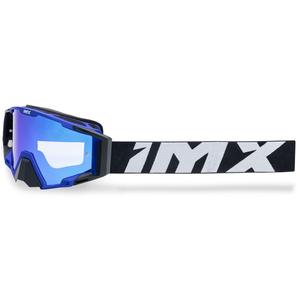 Motokrossiprillid iMX Sand must-sinine iridium plexiga
