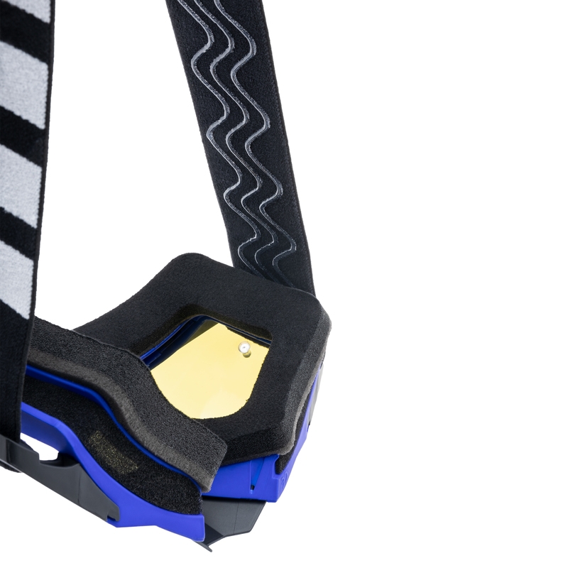 Motokrossiprillid iMX Sand must-sinine iridium plexiga