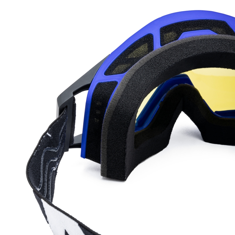 Motokrossiprillid iMX Sand must-sinine iridium plexiga