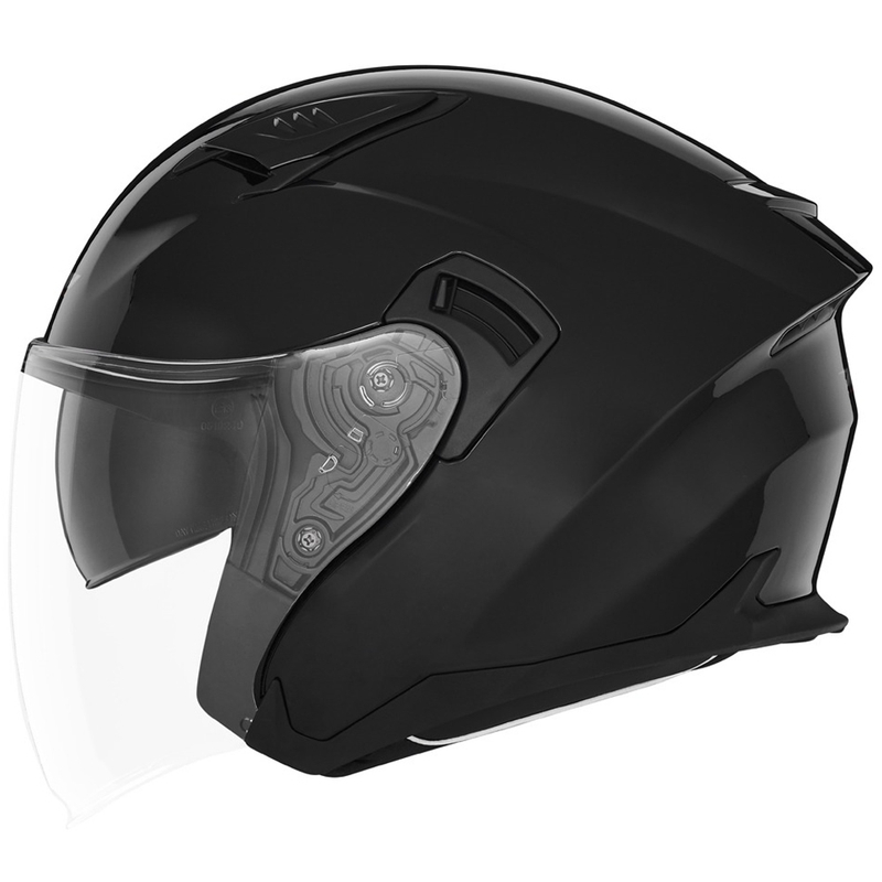 Avatud mootorratta kiiver NOX N130 must
