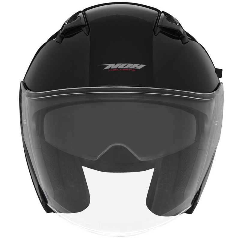 Avatud mootorratta kiiver NOX N130 must