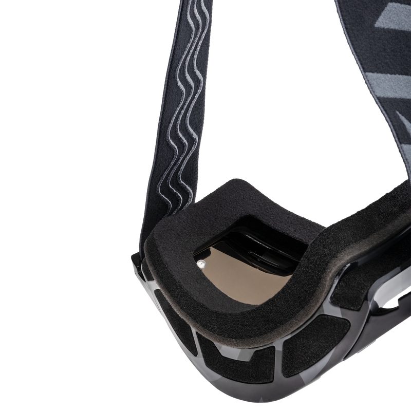 Motokrossiprillid iMX Sand hallikasmustad iriidiumpleksiga
