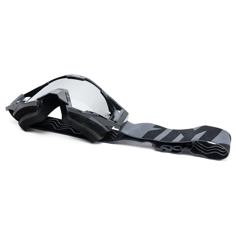 Motokrossiprillid iMX Sand hallikasmustad iriidiumpleksiga