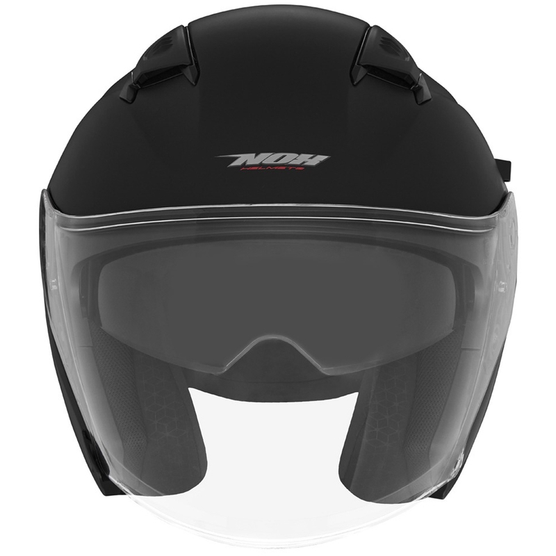 Avatud mootorratta kiiver NOX N130 matt must