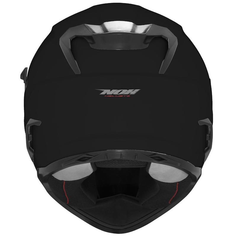Integreeritud mootorratta kiiver NOX N304S must