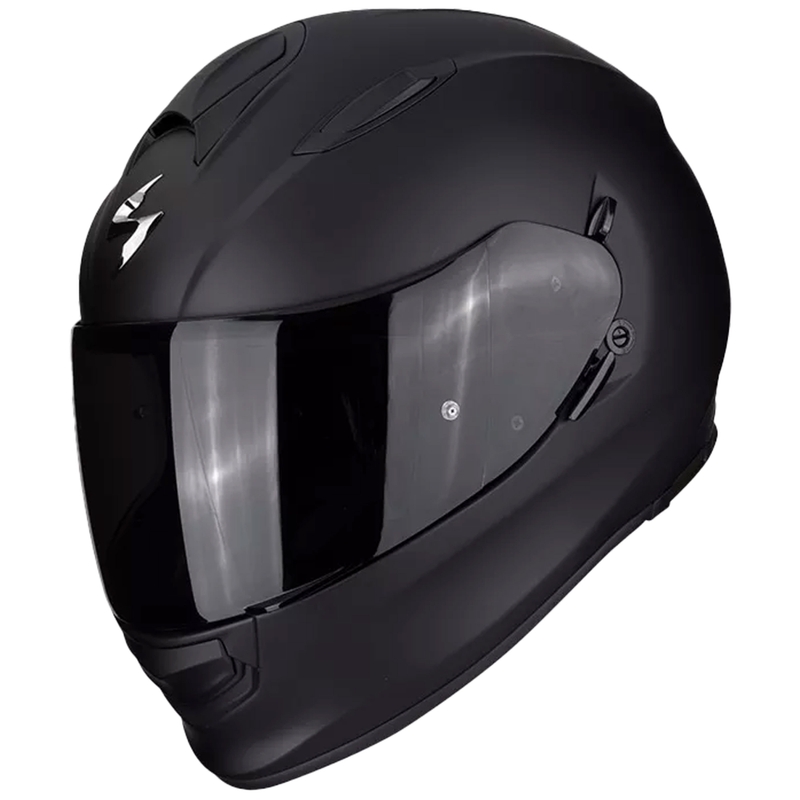 Integreeritud mootorratta kiiver Scorpion Exo-491 Solid black matt