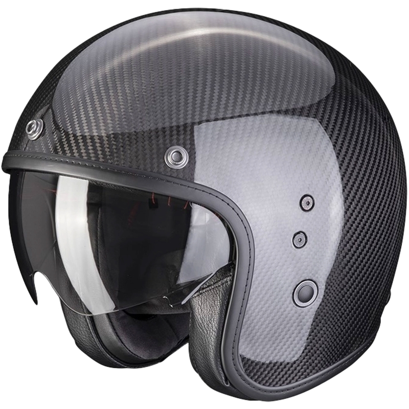 Avatud kiiver Scorpion Belfast Evo Carbon Black