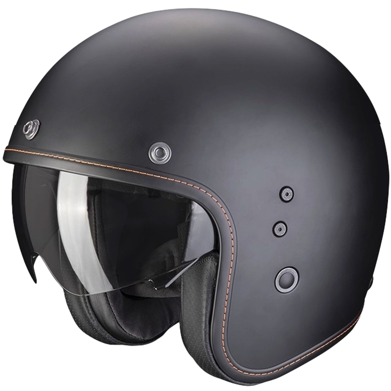 Avatud kiiver SCORPION BELFAST EVO Täismust matt
