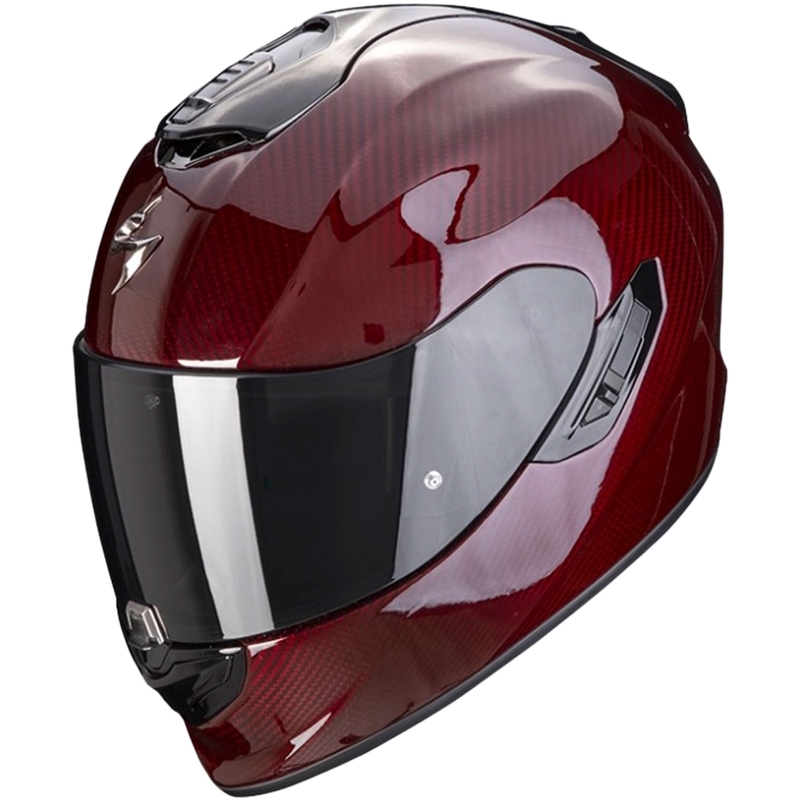 Integreeritud mootorratta kiiver Scorpion EXO-1400 Carbon punane