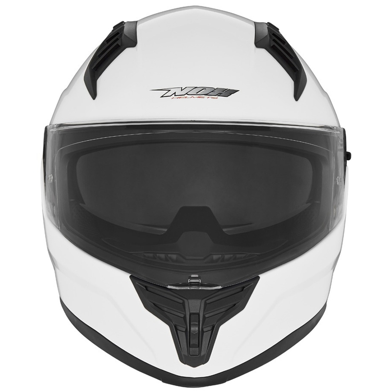 Integreeritud mootorratta kiiver NOX N401 valge
