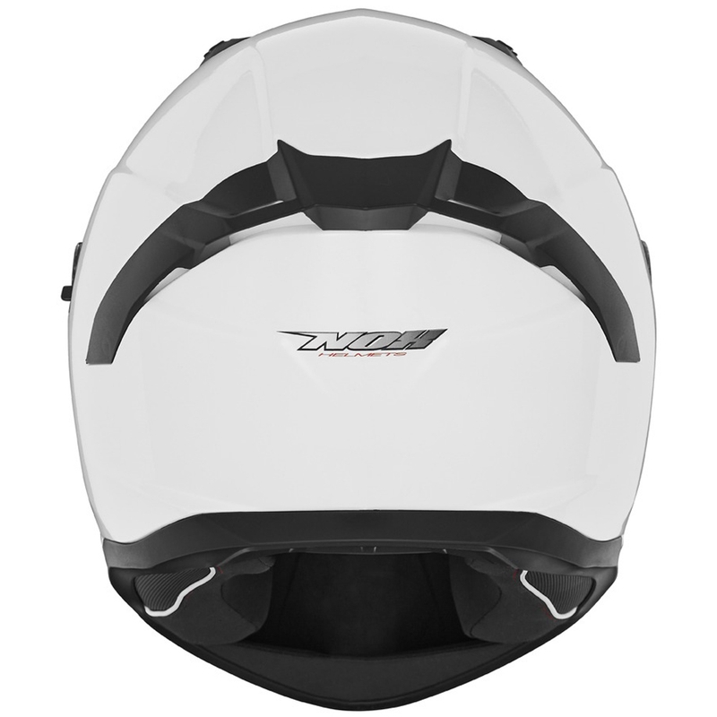 Integreeritud mootorratta kiiver NOX N401 valge
