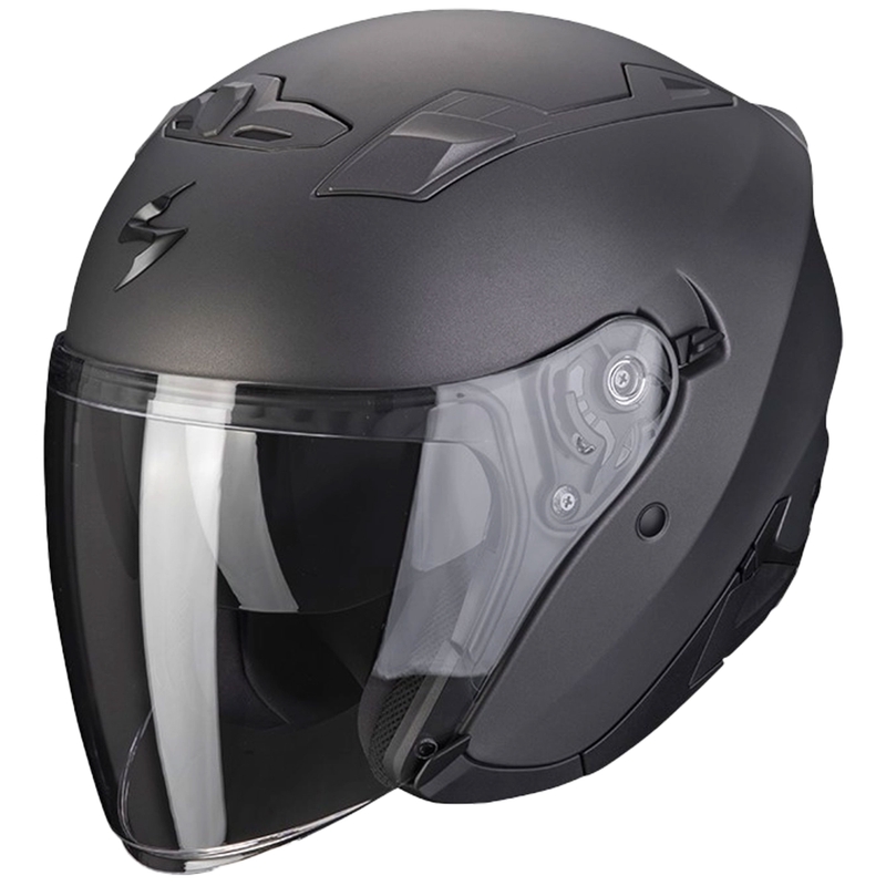 Avatud mootorratta kiiver SCORPION EXO-230 Solid matt antratsiitne