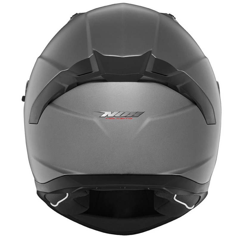 Integreeritud mootorratta kiiver NOX N401 matt titaanist