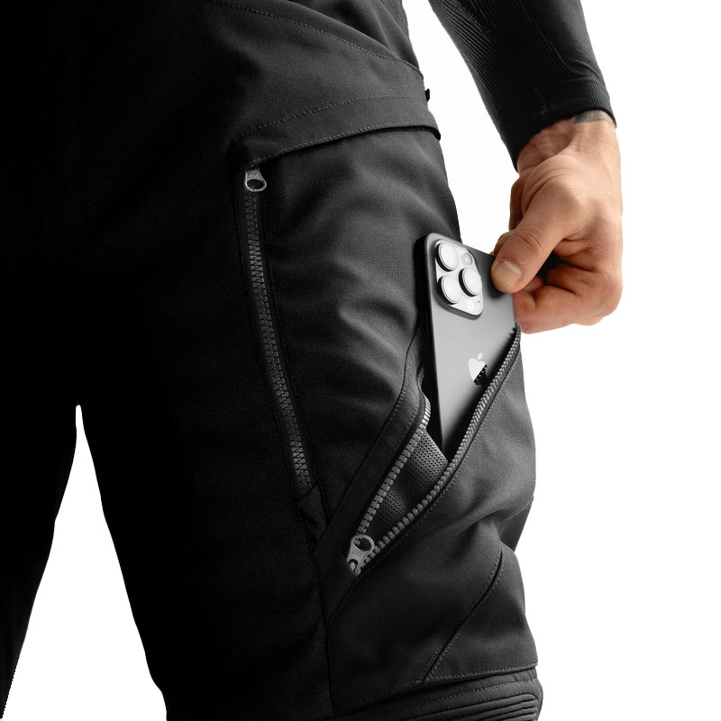 Rebelhorn Hardy 3.0 lühikesed mootorrattapüksid mustad