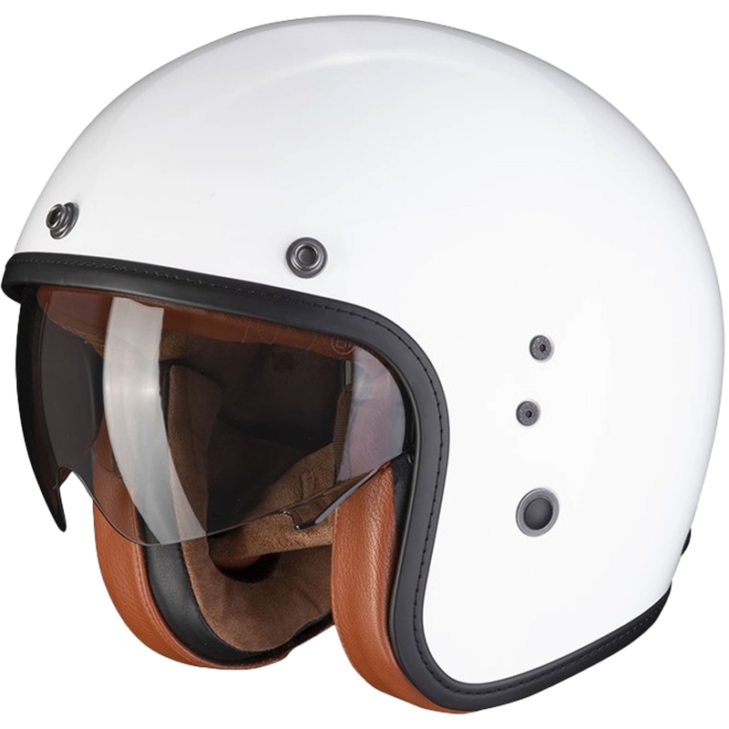 Avatud kiiver SCORPION BELFAST EVO LUXE valge