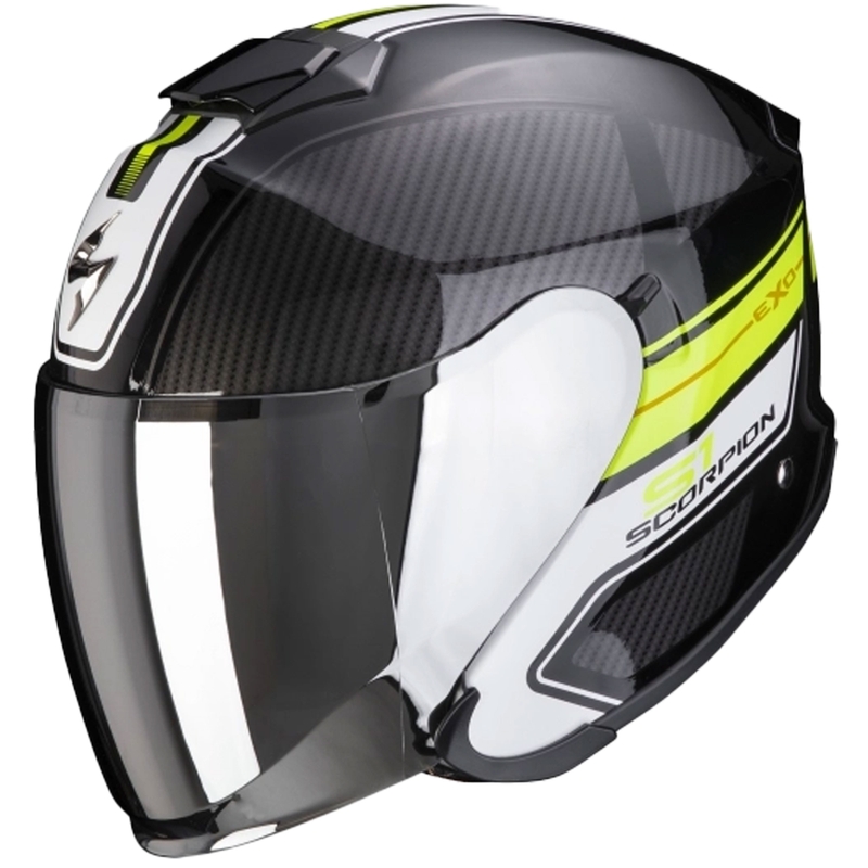Avatud kiiver Scorpion EXO-S1 Cross-Ville must-fluo kollane