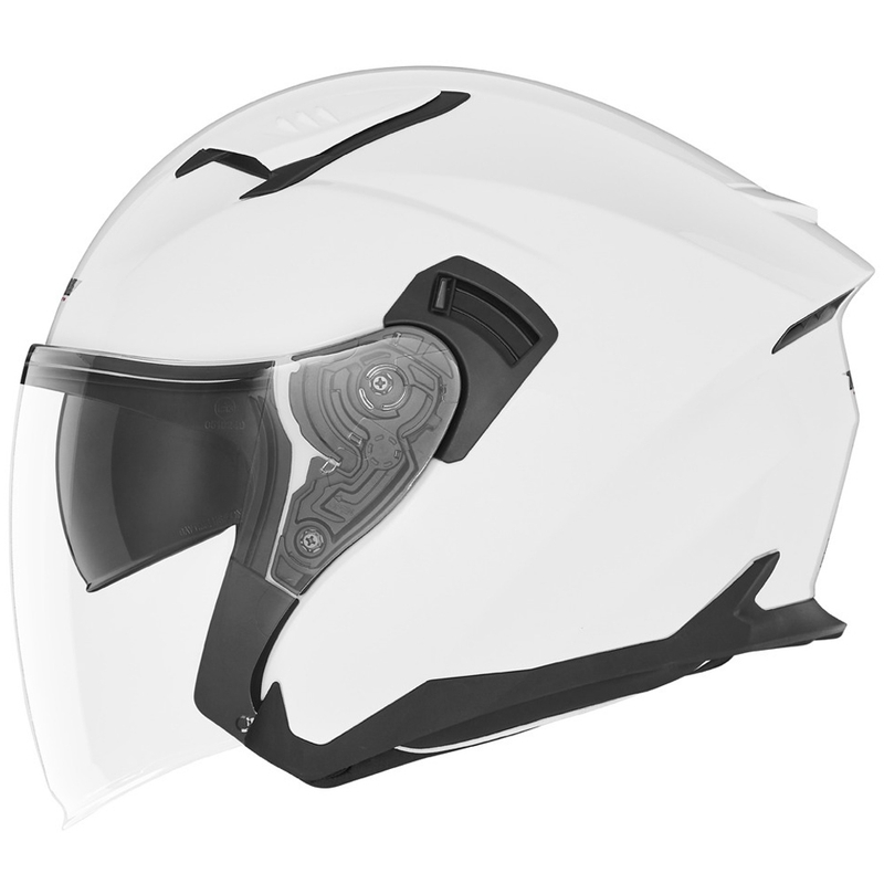 Avatud mootorratta kiiver NOX N130 valge