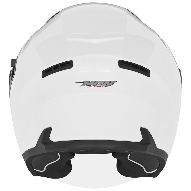 Avatud mootorratta kiiver NOX N130 valge