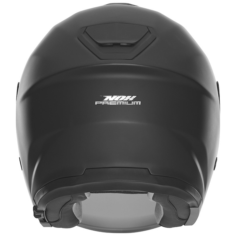 Avatud mootorratta kiiver NOX PREMIUM SPY matt must