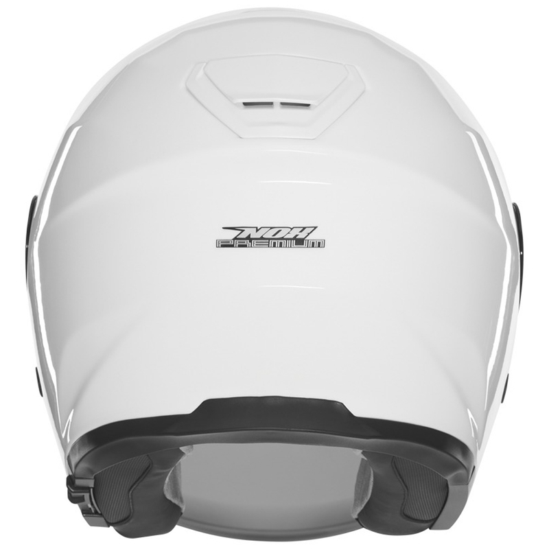 Avatud mootorratta kiiver NOX PREMIUM SPY valge