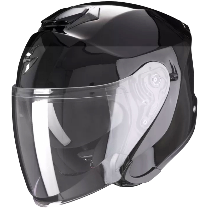 Avatud kiiver Scorpion EXO-S1 Täismust läikiv must