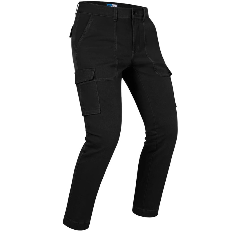 PMJ Aviator Cargo mustad mootorratta teksad allahindlus