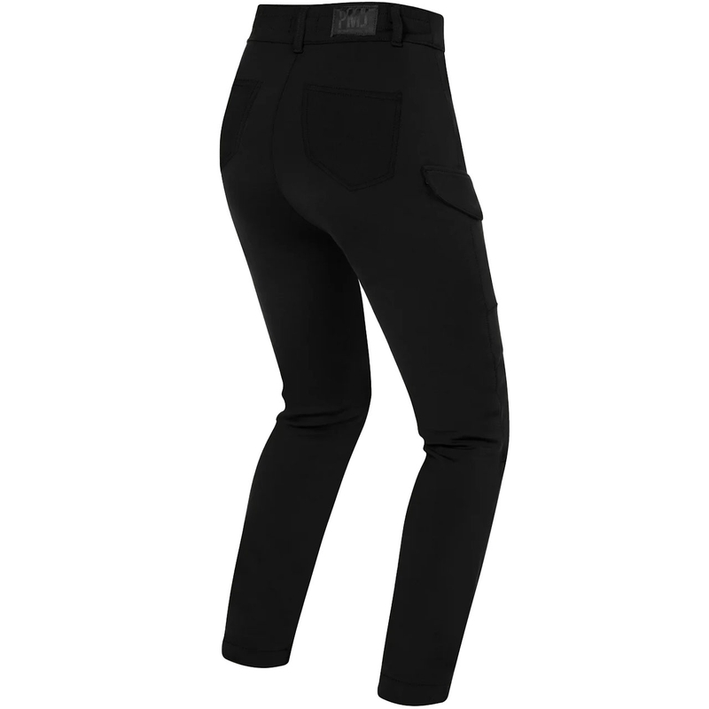 Naiste mootorratta teksad PMJ Sidney mustad allahindlus