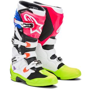 Alpinestars TECH 7 limiteeritud väljaanne Hay multicolor motokrossisaapad