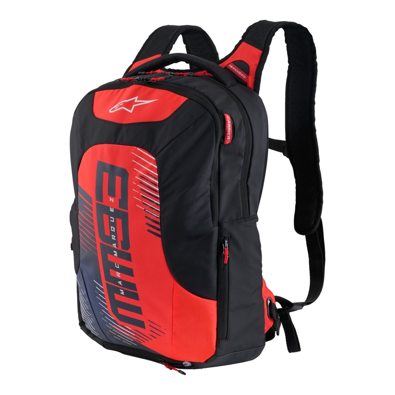 Seljakott Alpinestars City Hunter V2 MM93 fluo punane-sinine-must-valge