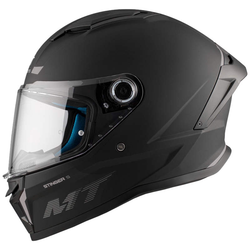 MT Stinger 2 Solid integral mootorratta kiiver matt must