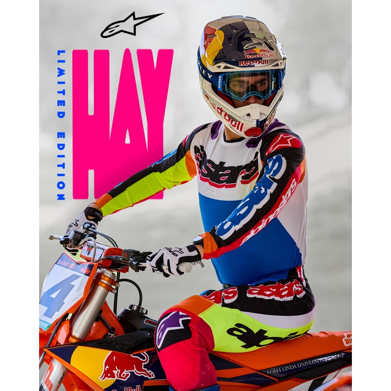 Motokrossitrikoo Alpinestars Supertech SX limited edition HAY multicolor