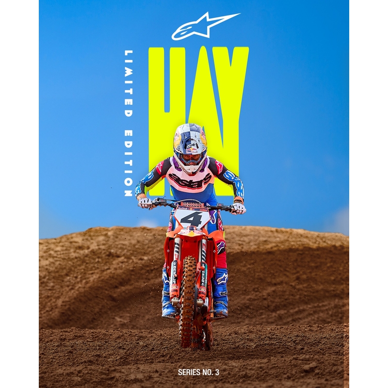 Motokrossitrikoo Alpinestars Supertech SX limited edition HAY multicolor