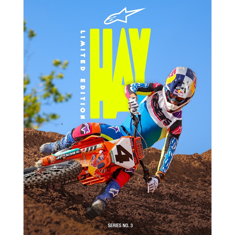 Motokrossitrikoo Alpinestars Supertech SX limited edition HAY multicolor