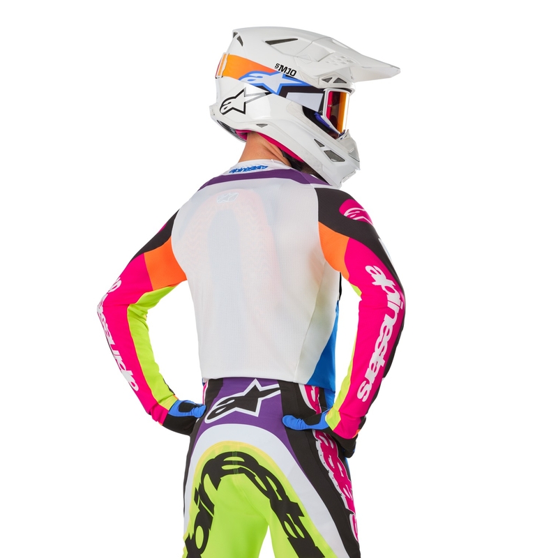Motokrossitrikoo Alpinestars Supertech SX limited edition HAY multicolor