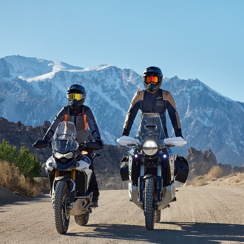Alpinestars ST-2 Air tumesinine-tume khaki-must mootorrattajope