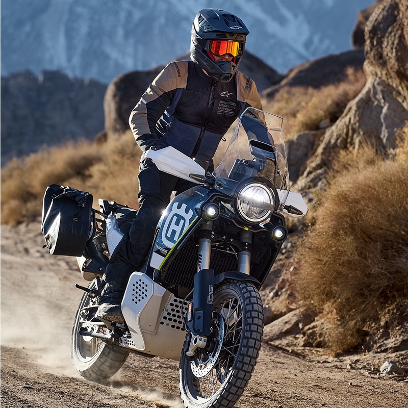Alpinestars ST-2 Air tumesinine-tume khaki-must mootorrattajope