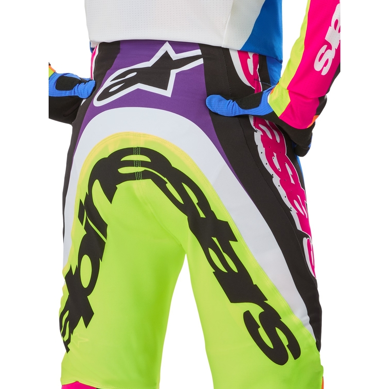 Motokrossi püksid Alpinestars SUPERTECH limited edition HAY multicolor