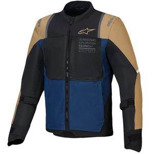 Alpinestars ST-2 Air tumesinine-tume khaki-must mootorrattajope