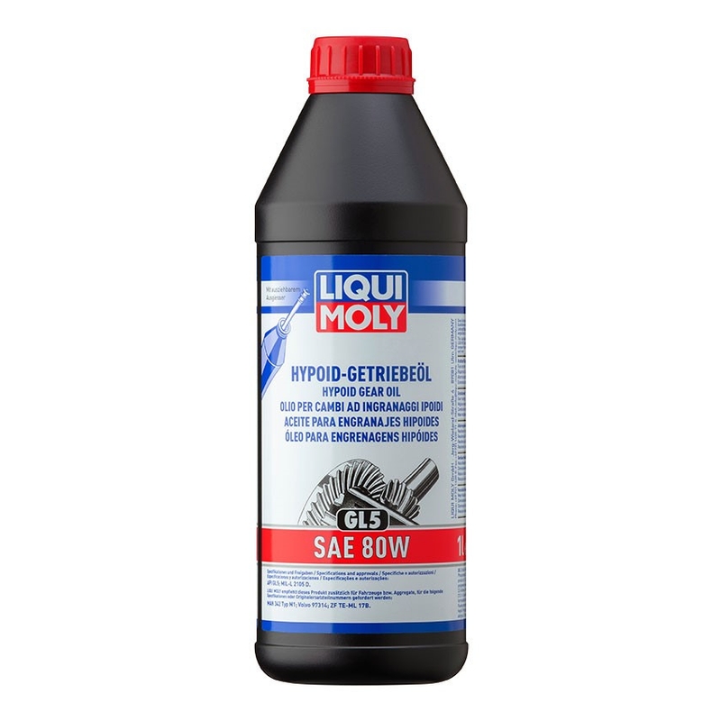 LIQUI MOLY hüpoidne hammasrattaõli SAE 80W 1 l
