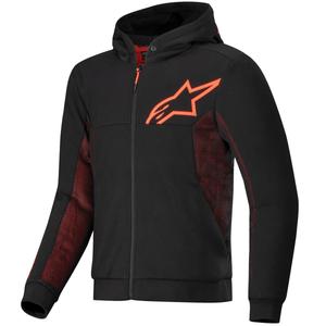 Alpinestars Chrome Air Sport must ja punane mootorratta dressipluus