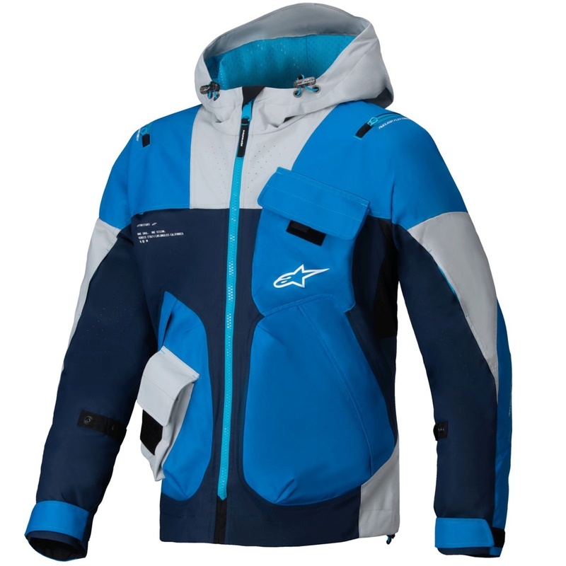 Alpinestars MOGRESS AIR sinine-tumesinine-hall mootorrattajope