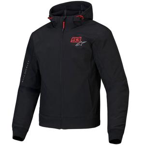 Alpinestars RADIUM TECH HOODIE MM93 must-punane-hall