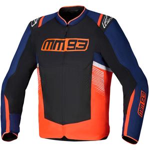 Alpinestars T-SPS Air V2 MM93 kollektsioon fluo punane-sinine-must-valge mootorrattajope