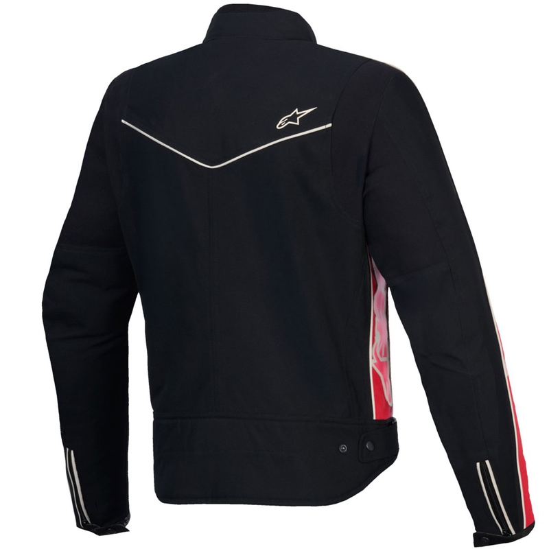 Alpinestars naiste Stella T-Dyno veekindel must-punane-roosa mootorratta jakk